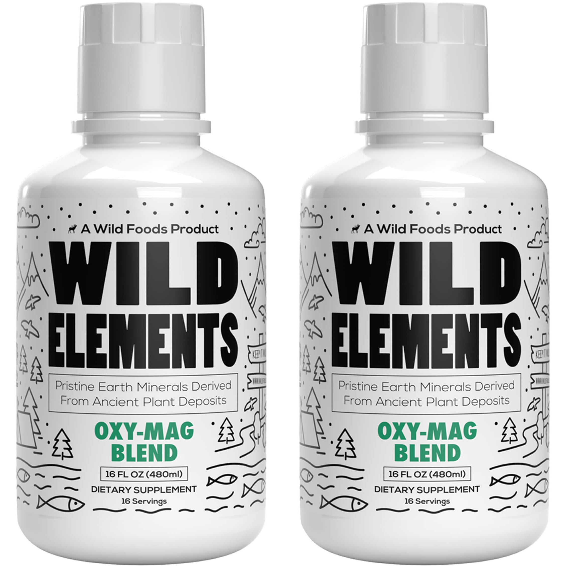 Oxy-Mag: Magnesium Minerals Blend Derived From Ancient Plants by Wild Foods