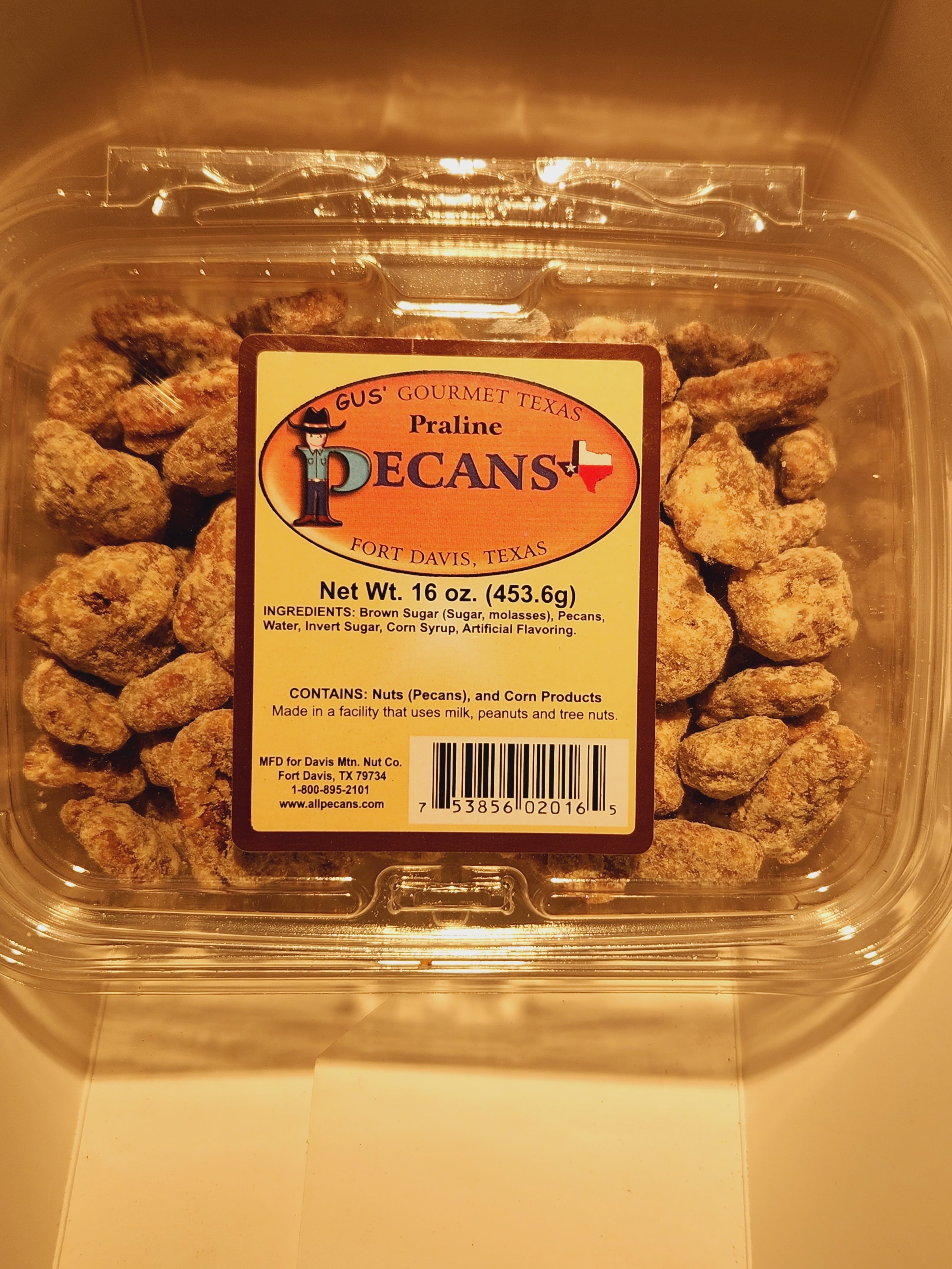 Praline Flavored Pecans