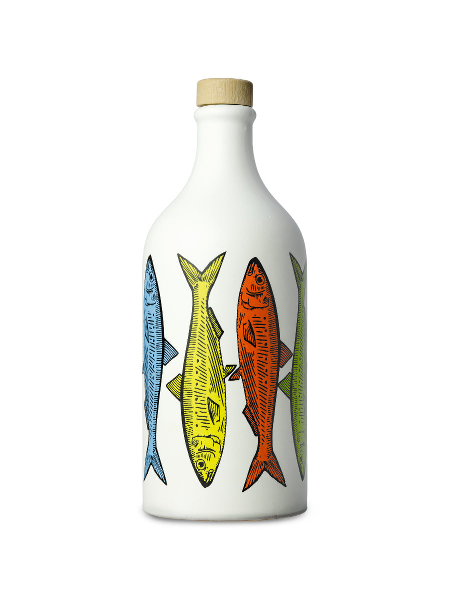 Sardine Extra Virgin Olive Oil Ceramic by Zia Pia