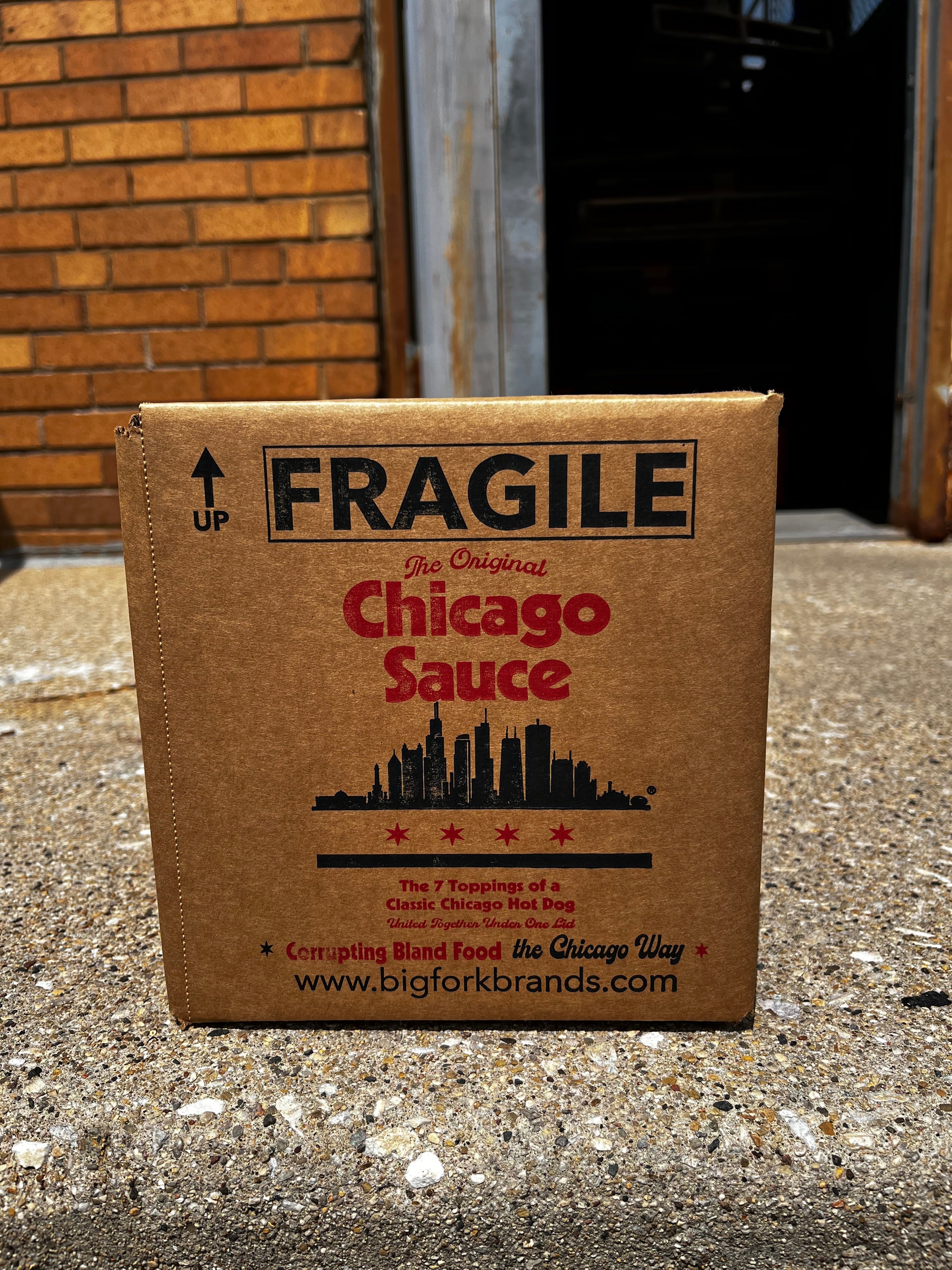 Chicago Style Hot Sauce: Chicago Fire Sauce by Big Fork Brands