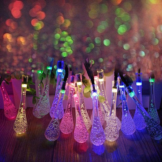  Dew Droplets 20 LED Solar Lights Falling Like Dew by VistaShops VistaShops Perfumarie