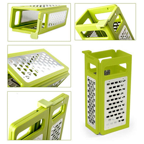  Space Saver 4 in 1 Foldable Slicer and Grater by VistaShops VistaShops Perfumarie