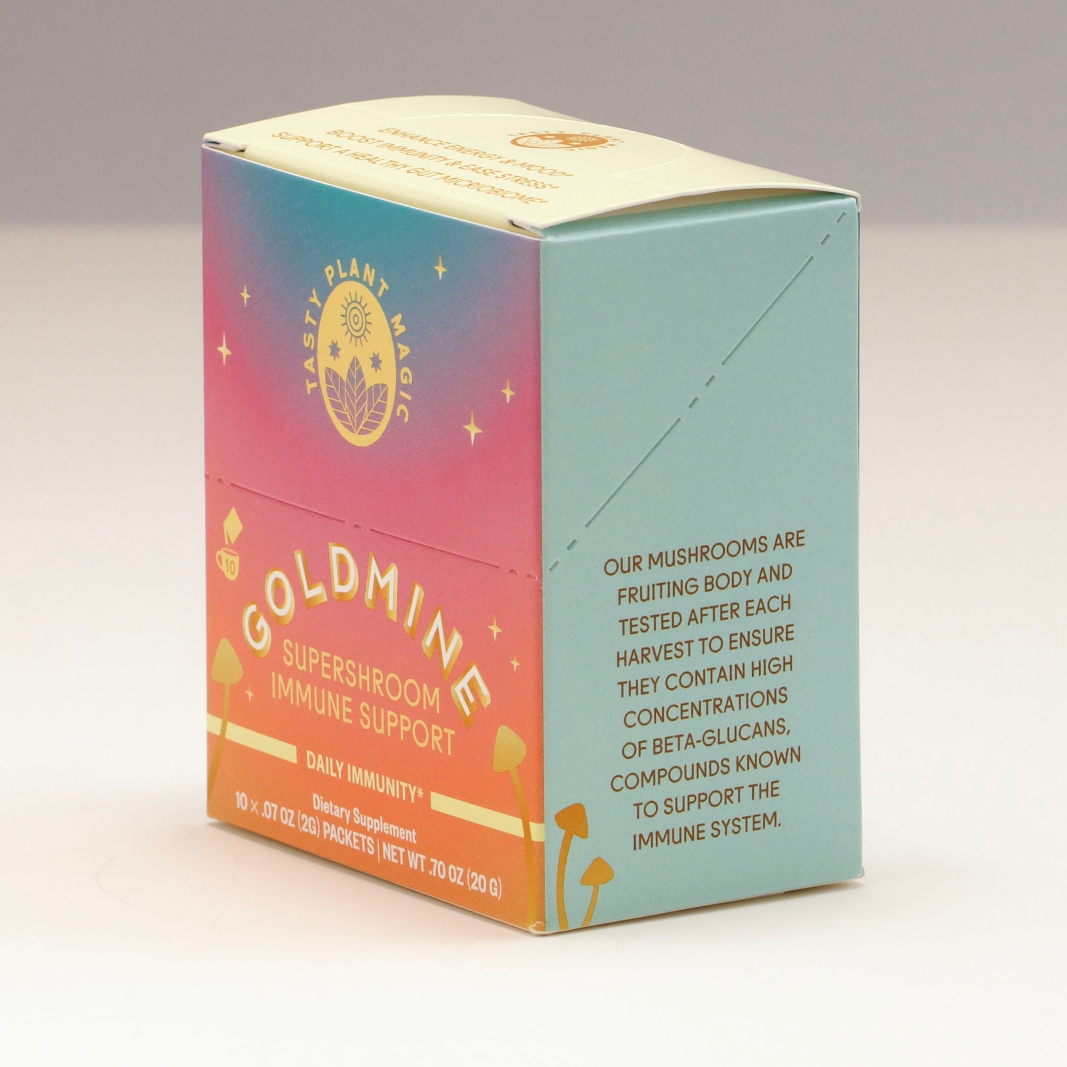 Supershroom Immunity Support Packets by Goldmine Adaptogens