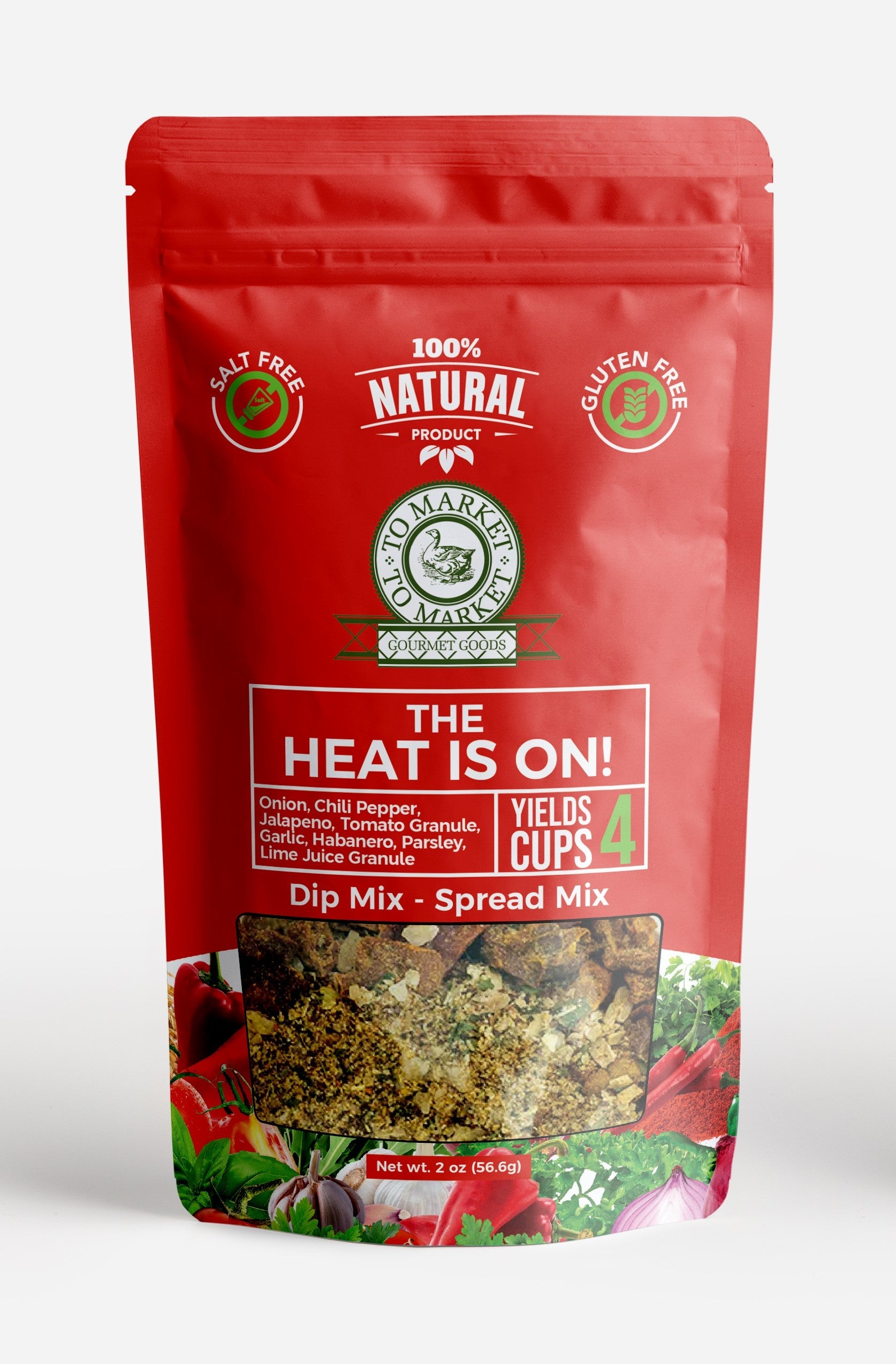 The Heat Is On - Dip Mix by To Market Dips & Seasonings