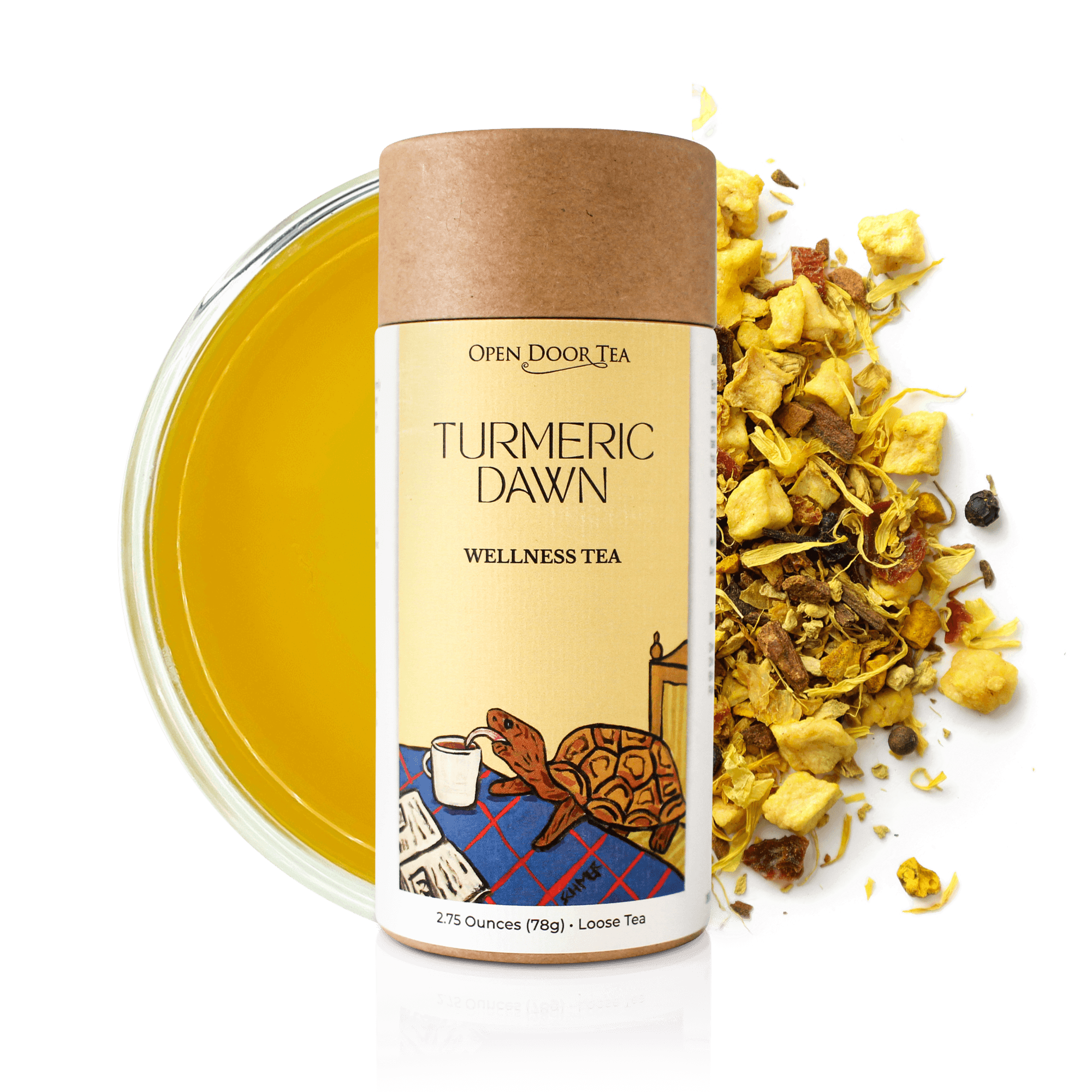 Turmeric Dawn by Open Door Tea CT