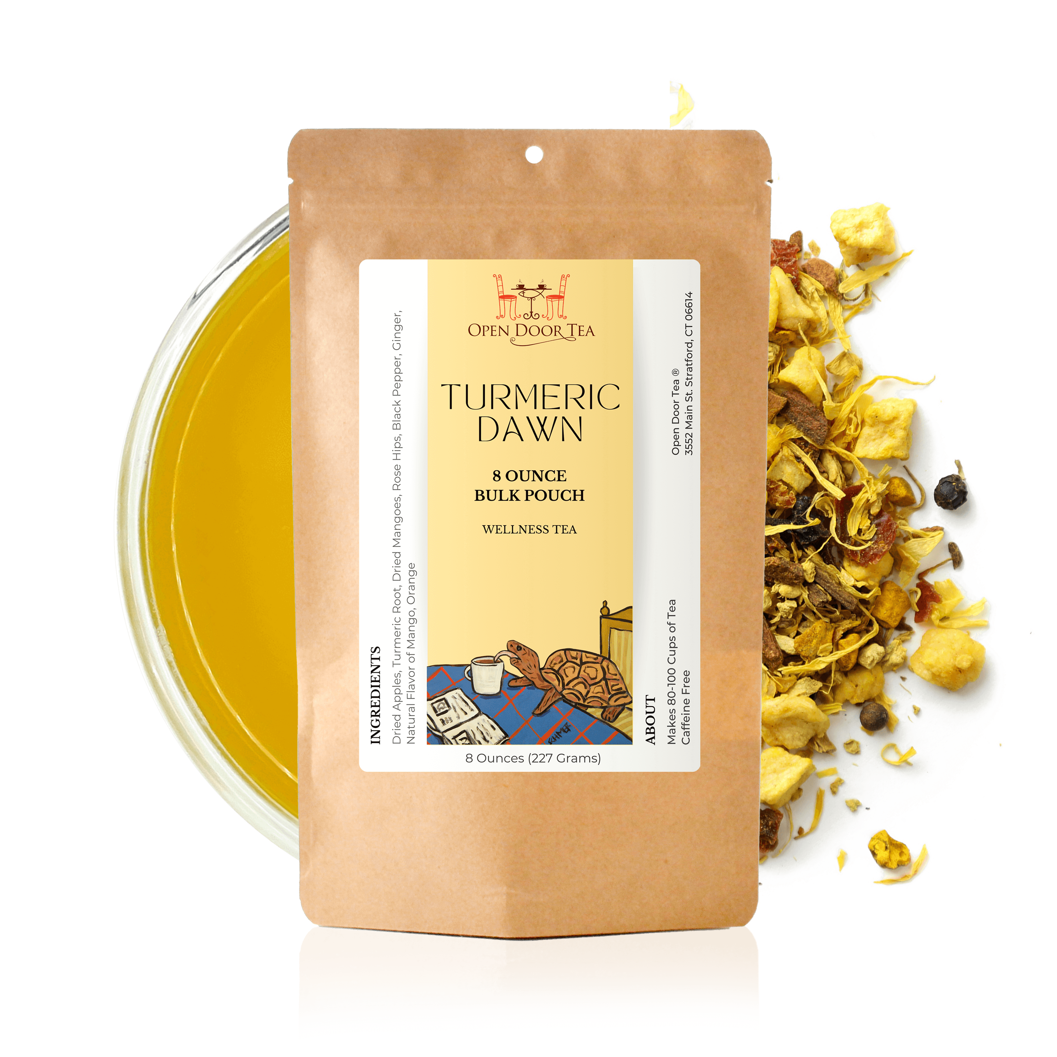 Turmeric Dawn by Open Door Tea CT