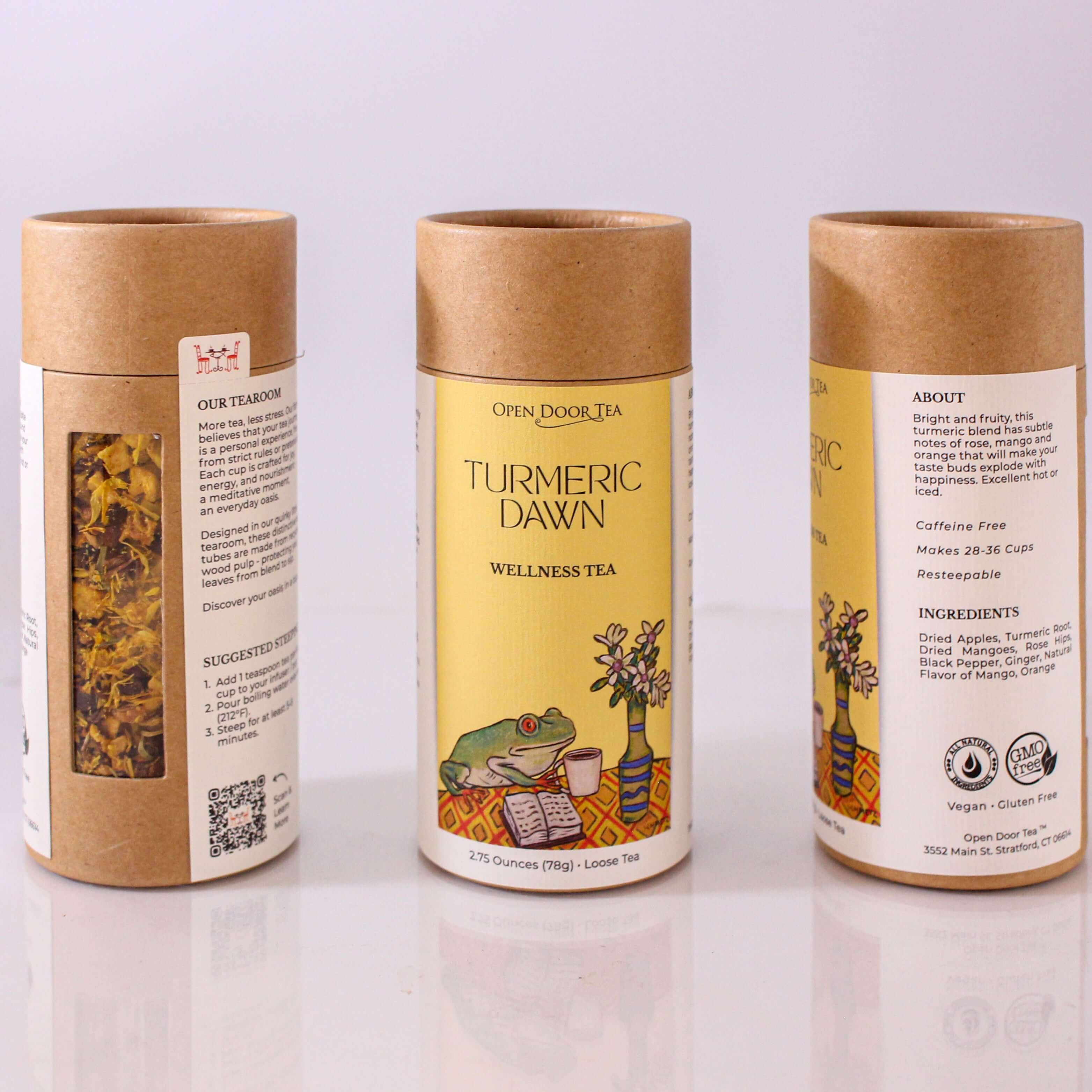 Turmeric Dawn by Open Door Tea CT