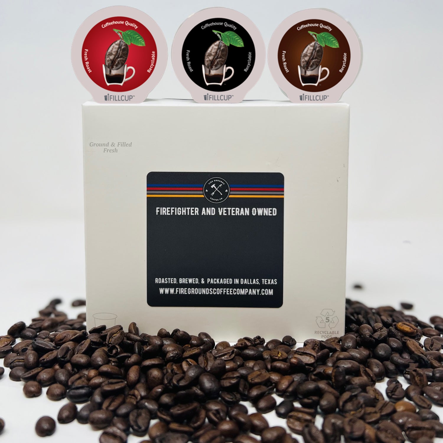 Variety Pack Coffee Pods by fire grounds coffee company