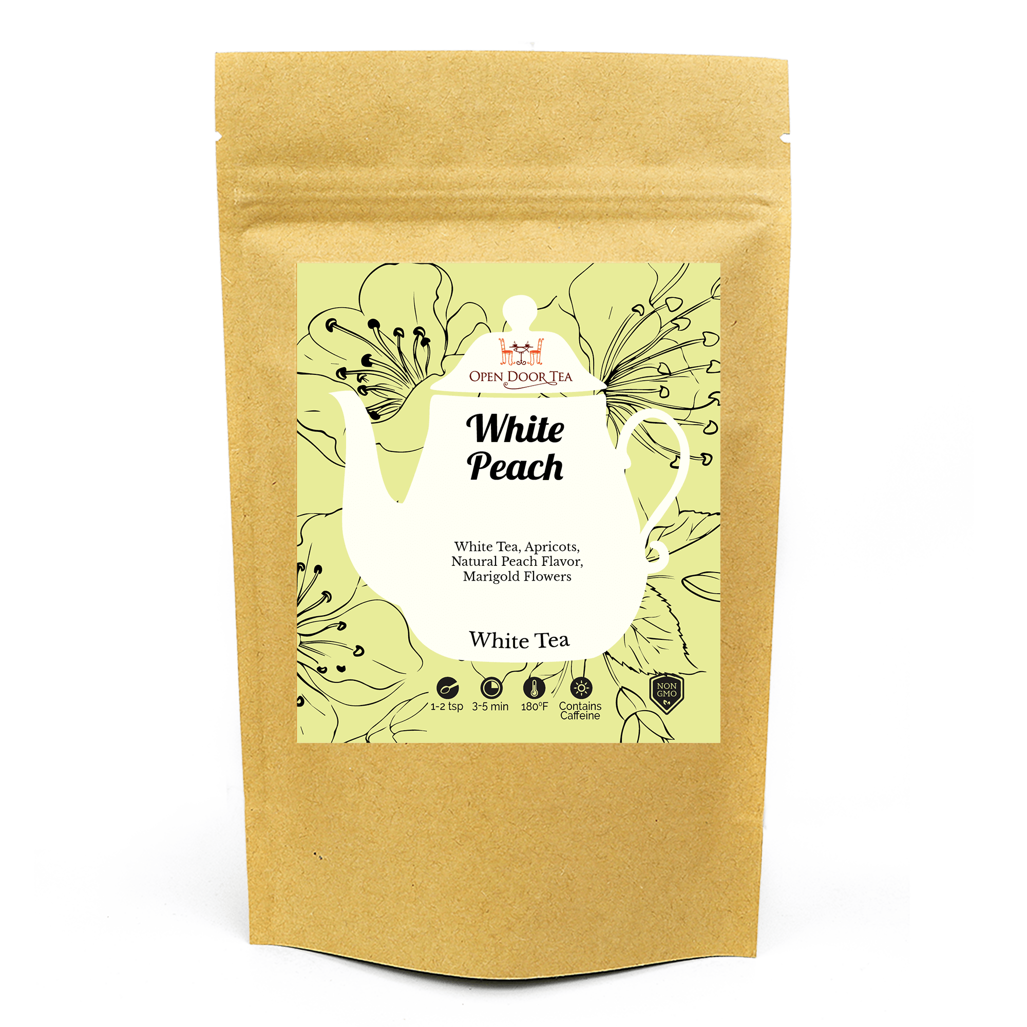 White Peach by Open Door Tea CT