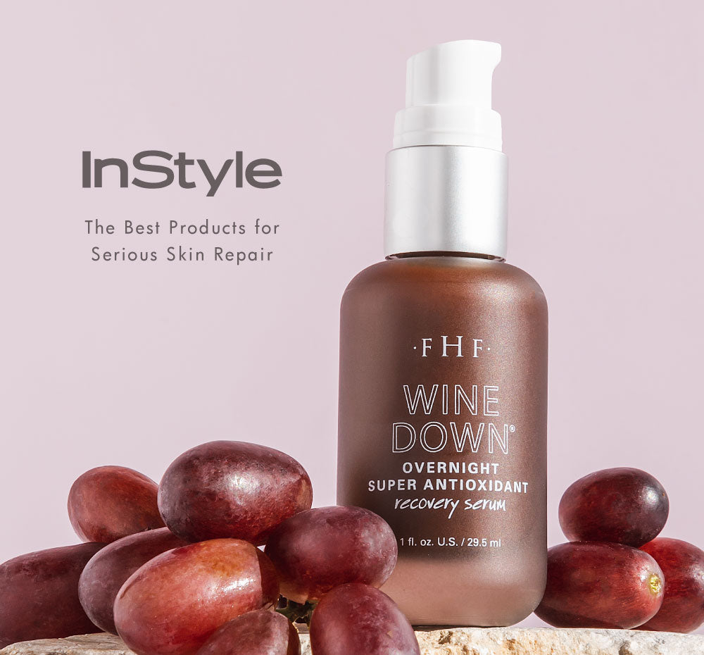 Wine Down® by FarmHouse Fresh skincare