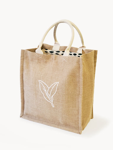  Jute Canvas Market Bag - Nature by KORISSA KORISSA Perfumarie