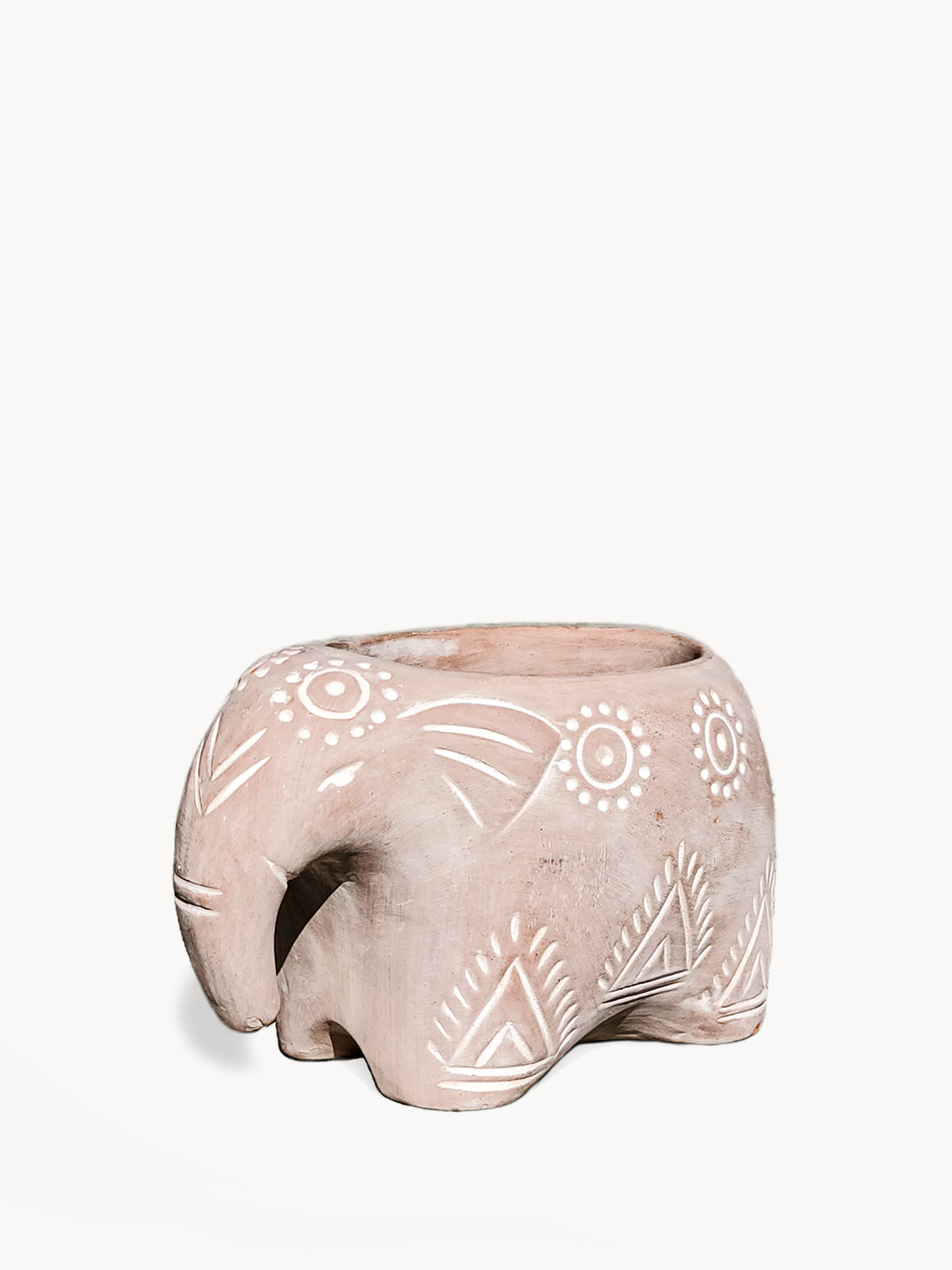  Terracotta Pot - Folk Elephant by KORISSA KORISSA Perfumarie