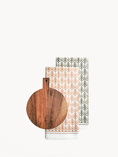  Wooden Round Serving Board Gift Set by KORISSA KORISSA Perfumarie