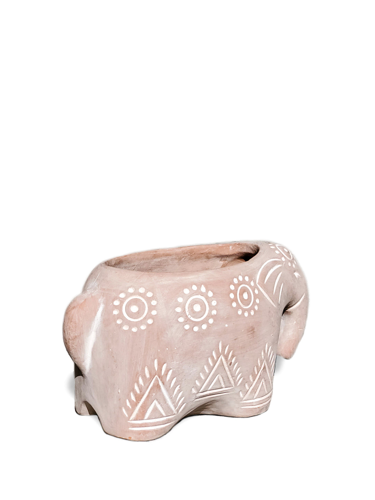  Terracotta Pot - Folk Elephant by KORISSA KORISSA Perfumarie