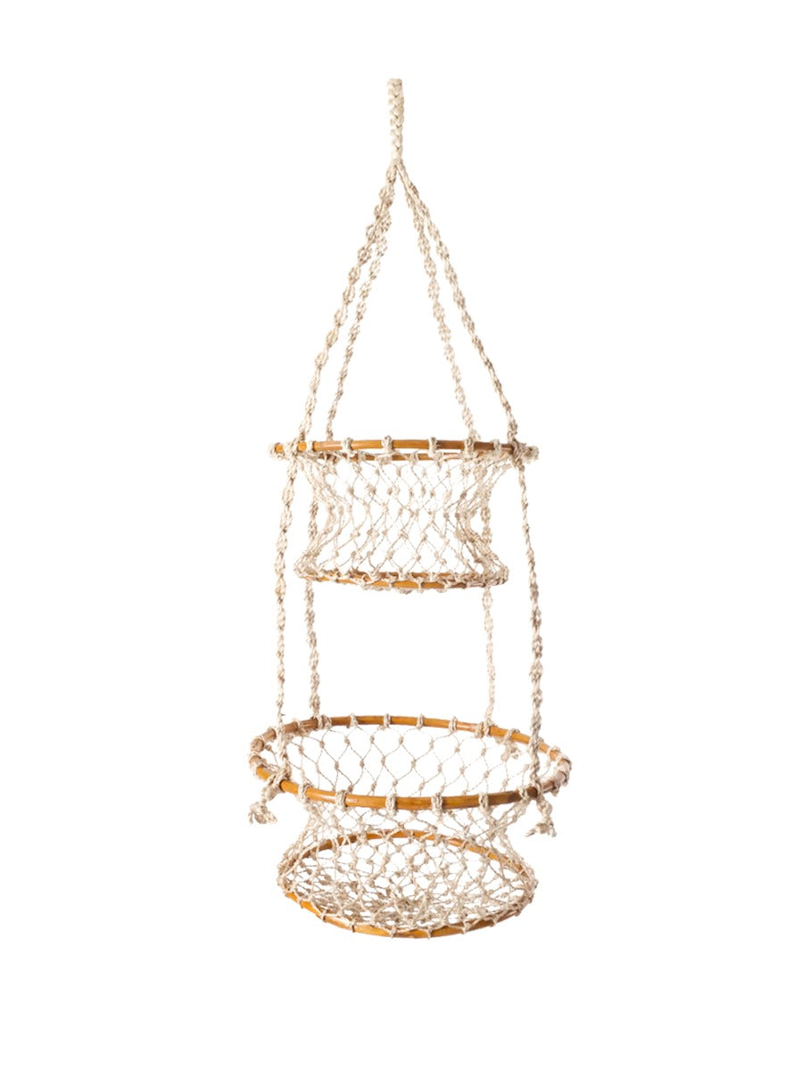  Jhuri Double Hanging Basket by KORISSA KORISSA Perfumarie
