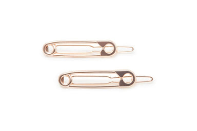  NuMe Safety Pin Hair Clip - Rose Gold by NuMe NuMe Perfumarie