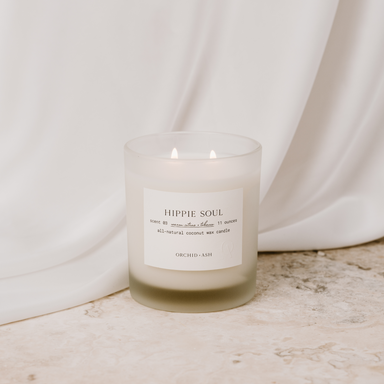  HIPPIE SOUL Natural Candle by Orchid + Ash Orchid + Ash Perfumarie