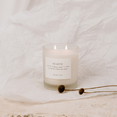  HEARTH Natural Candle by Orchid + Ash Orchid + Ash Perfumarie