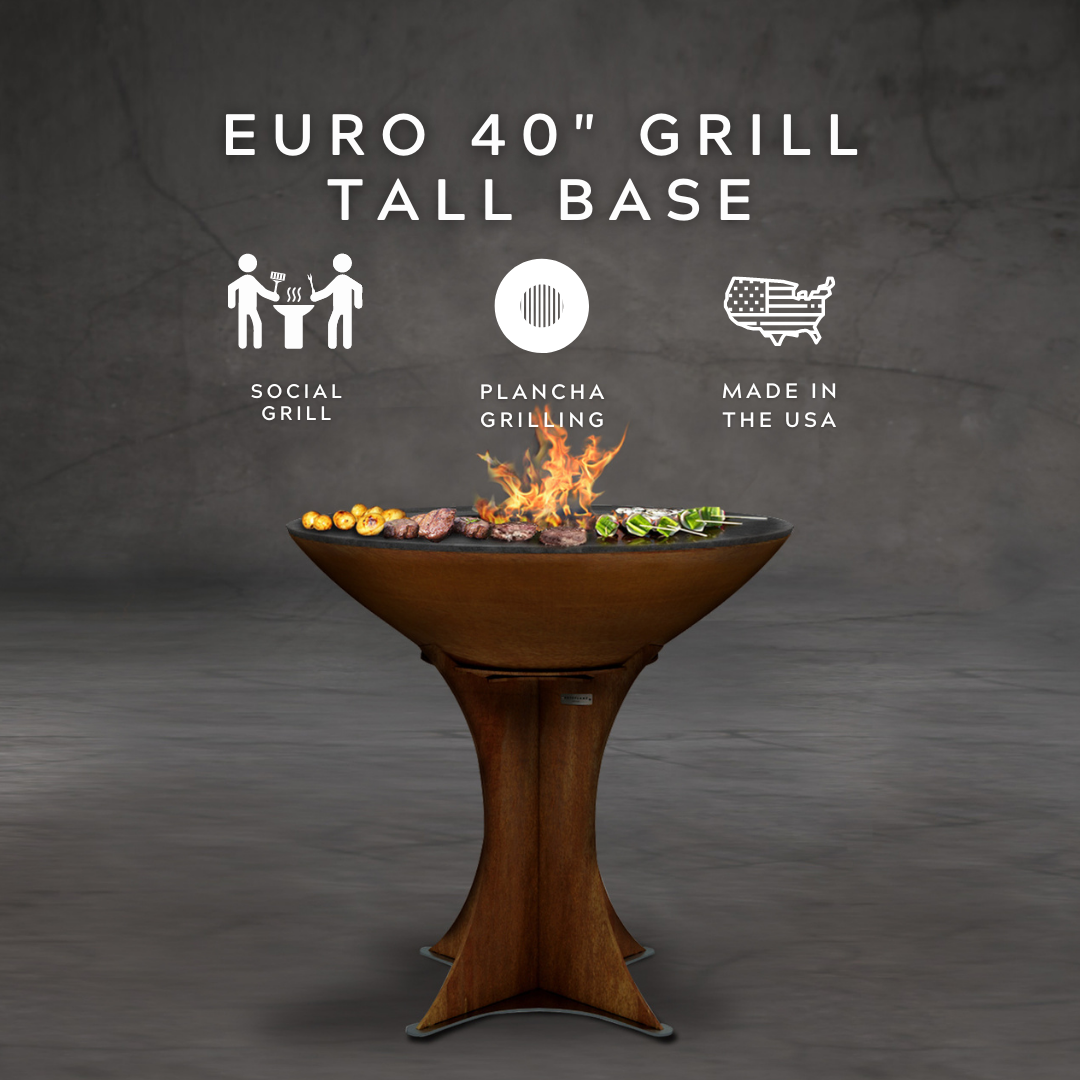  Arteflame Classic 40" Grill - Tall Euro Base by Arteflame Arteflame Perfumarie