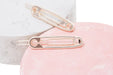  NuMe Safety Pin Hair Clip - Rose Gold by NuMe NuMe Perfumarie