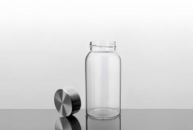  21 oz Glass Water Bottle with Stainless Steel Cap (2nd Generation) Kablo Perfumarie