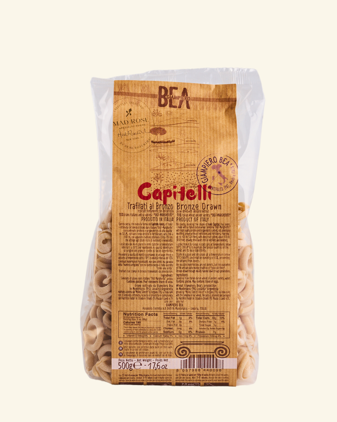  BEA - CAPITELLI PASTA by Mad Rose Specialty Foods Mad Rose Specialty Foods Perfumarie