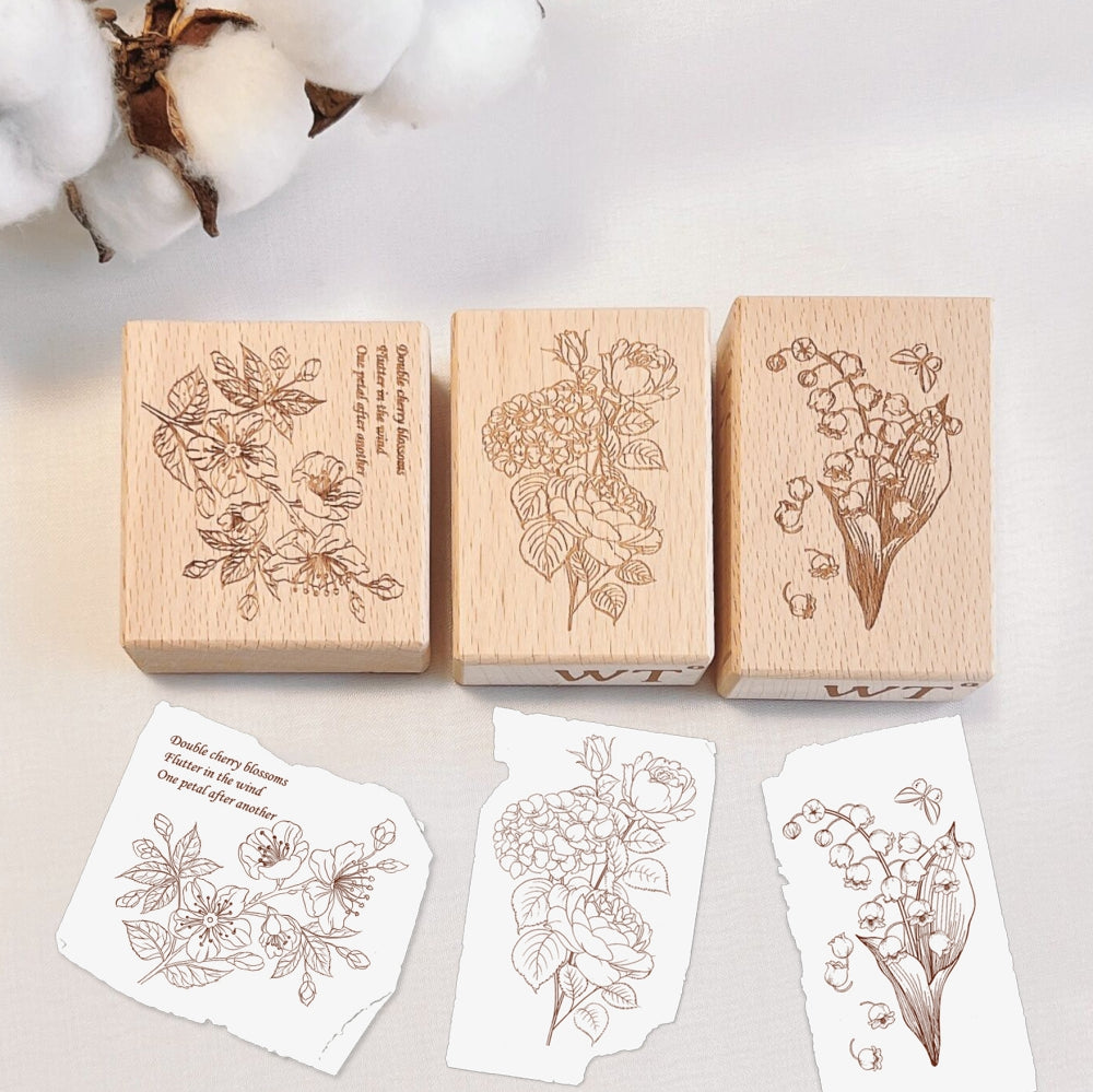  Valley of Flower Stamp Set by The Washi Tape Shop The Washi Tape Shop Perfumarie