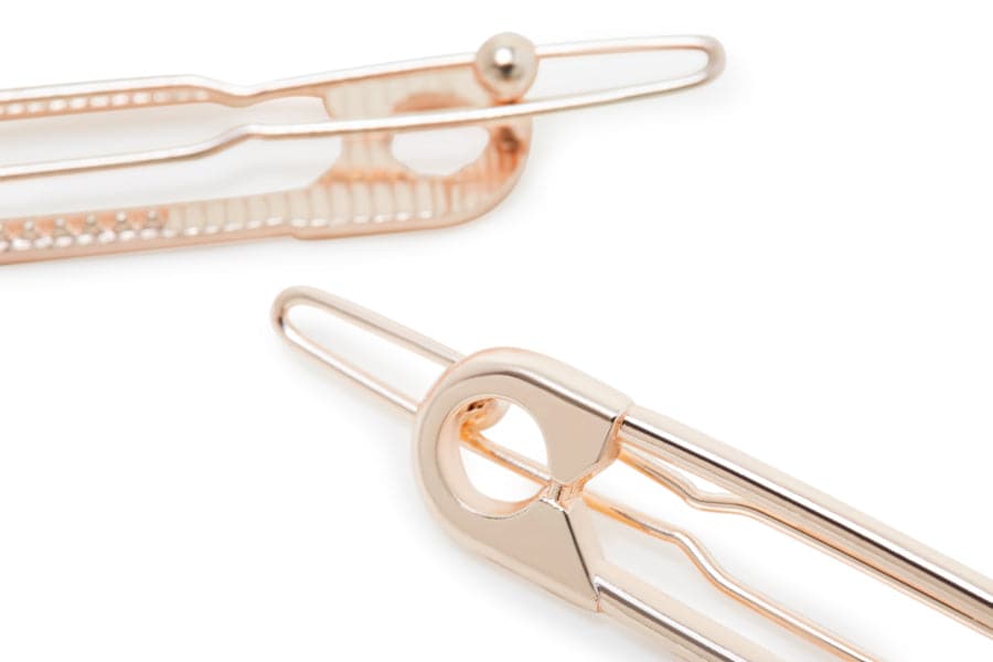  NuMe Safety Pin Hair Clip - Rose Gold by NuMe NuMe Perfumarie