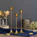  3 PC/set Retro Bronze Candle Holders Inspired Atelier Perfumarie