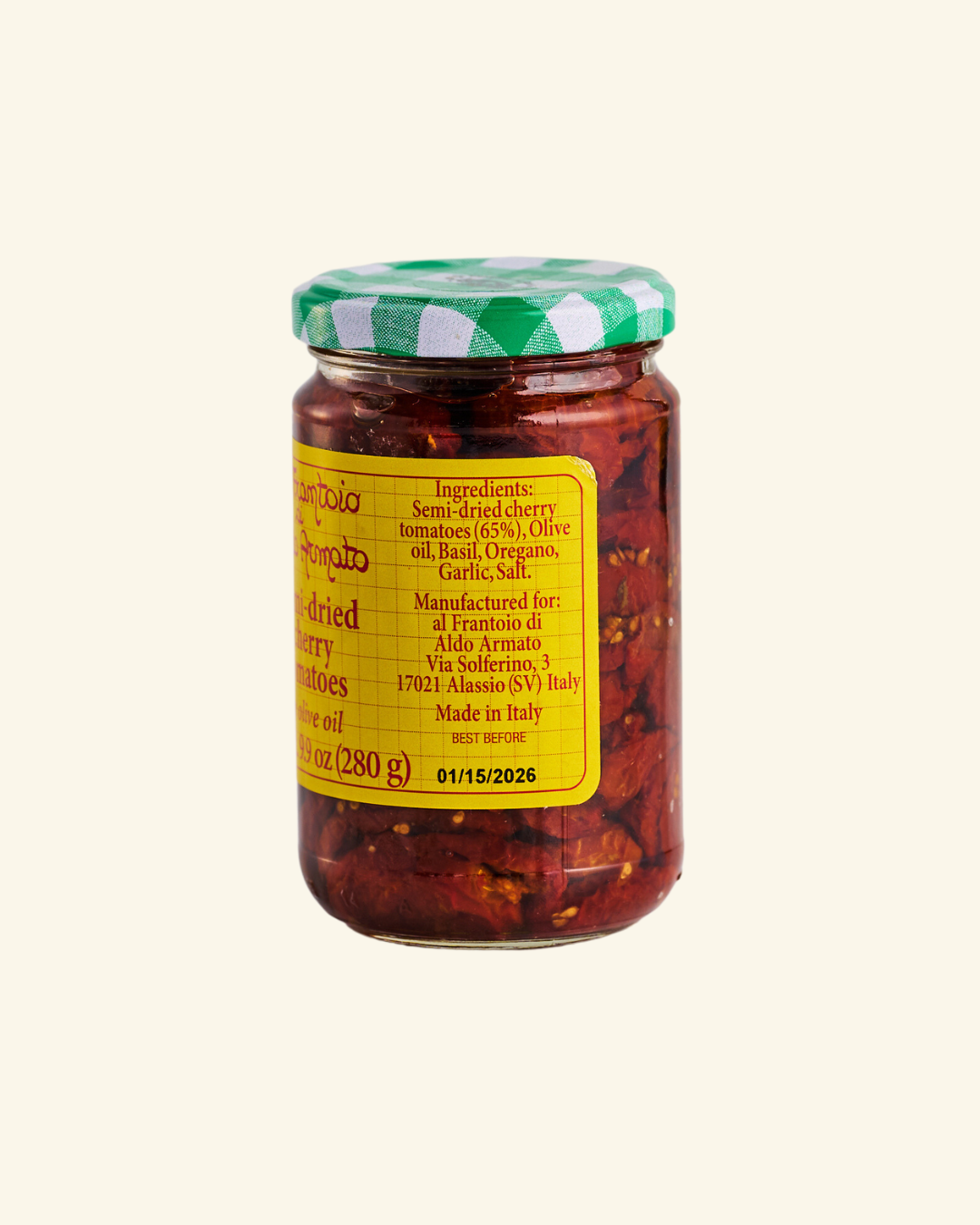  Pomodori Ciliegino - Semi-Sundried Sweet Cherry Tomatoes by Mad Rose Specialty Foods Mad Rose Specialty Foods Perfumarie