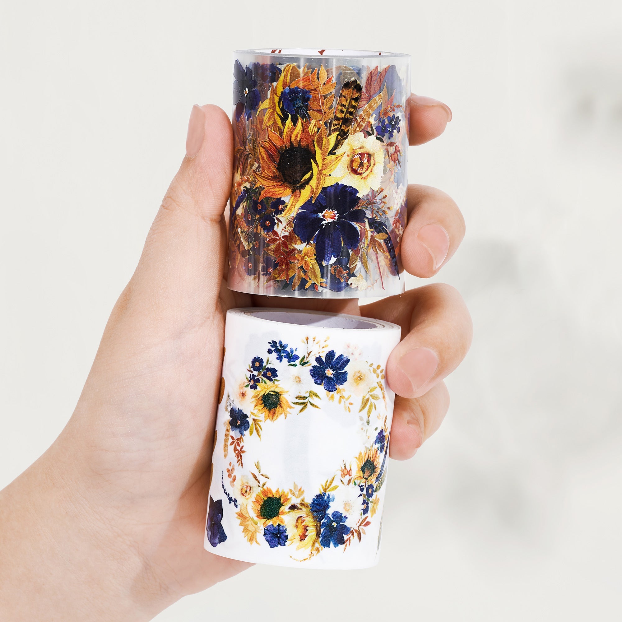  Sunflower & Navy Wide Washi / PET Tape by The Washi Tape Shop The Washi Tape Shop Perfumarie