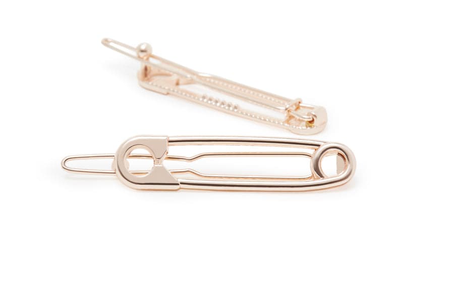  NuMe Safety Pin Hair Clip - Rose Gold by NuMe NuMe Perfumarie