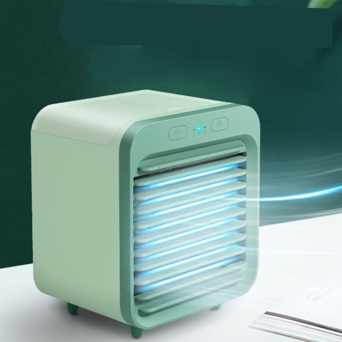  Keep It Cool Mini Personal Air Cooler - Green Inspired Atelier Perfumarie