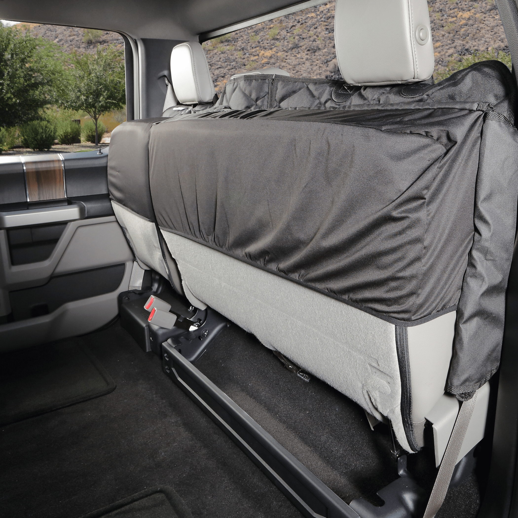  Multi-Function Crew Cab Truck Seat Cover with Hammock by 4Knines® 4Knines® Perfumarie