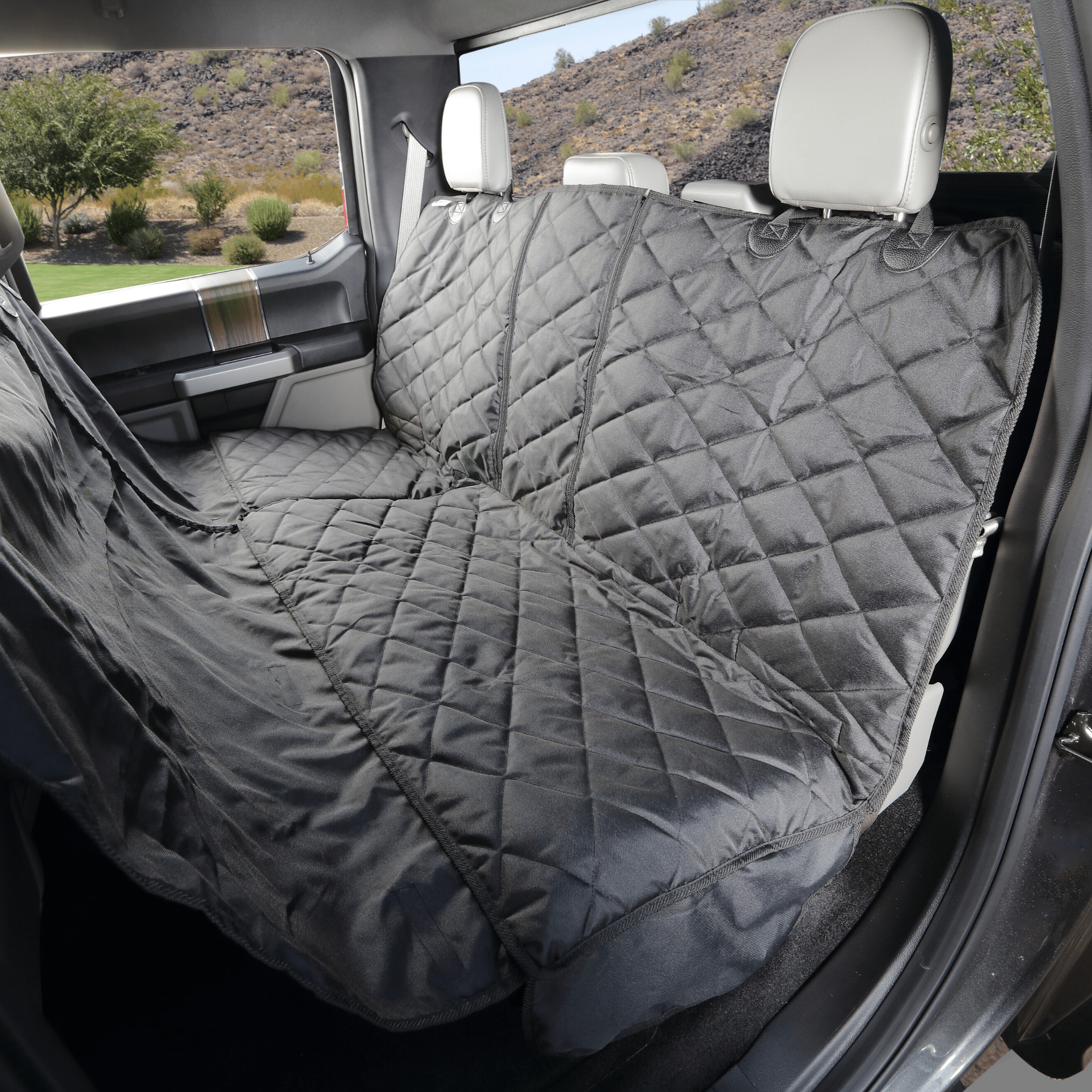  Multi-Function Crew Cab Truck Seat Cover with Hammock by 4Knines® 4Knines® Perfumarie