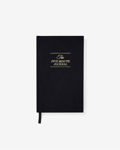  The Five Minute Journal - Bold Black by Intelligent Change Intelligent Change Perfumarie