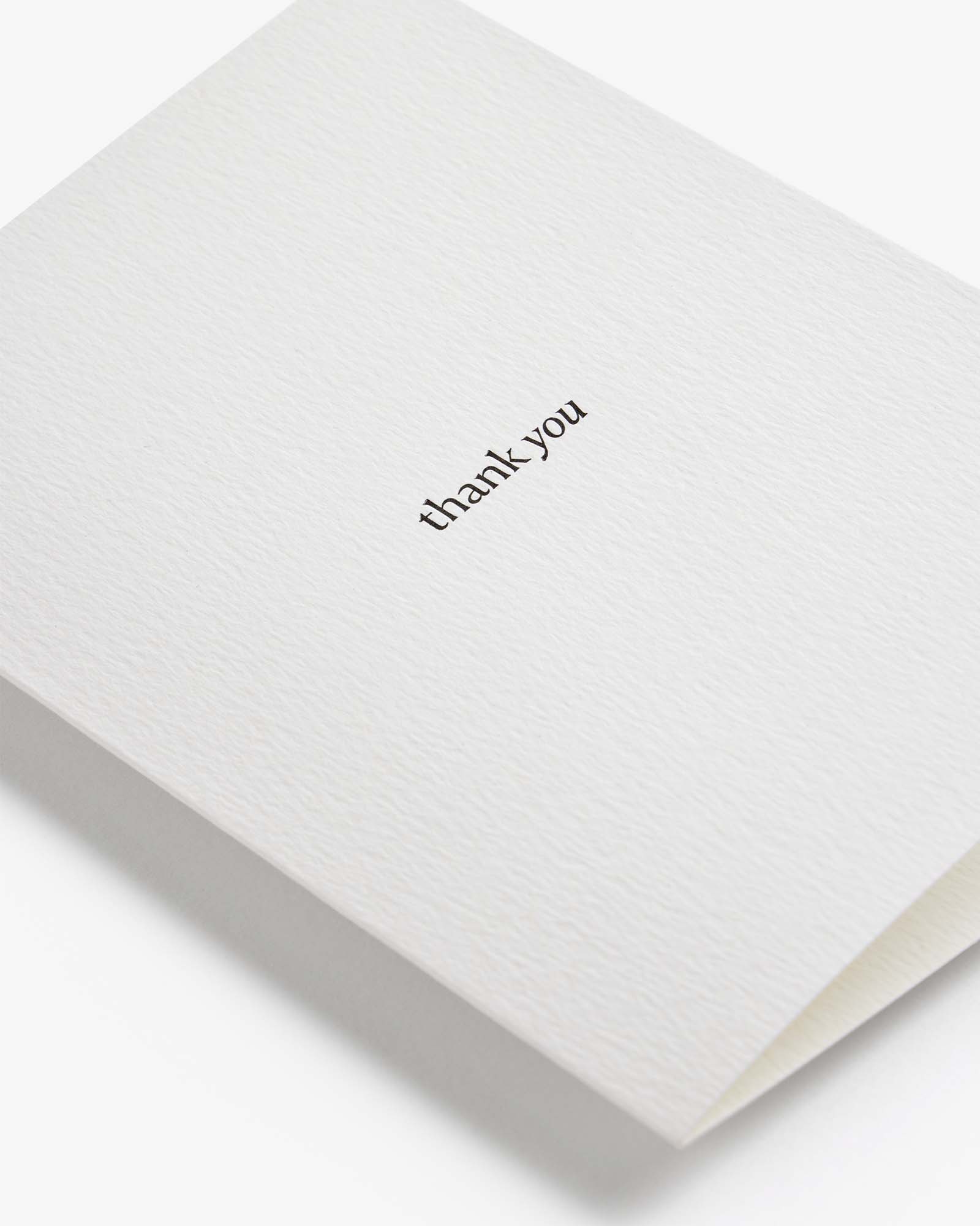  Thank You Occasion Cards - Thank You by Intelligent Change Intelligent Change Perfumarie