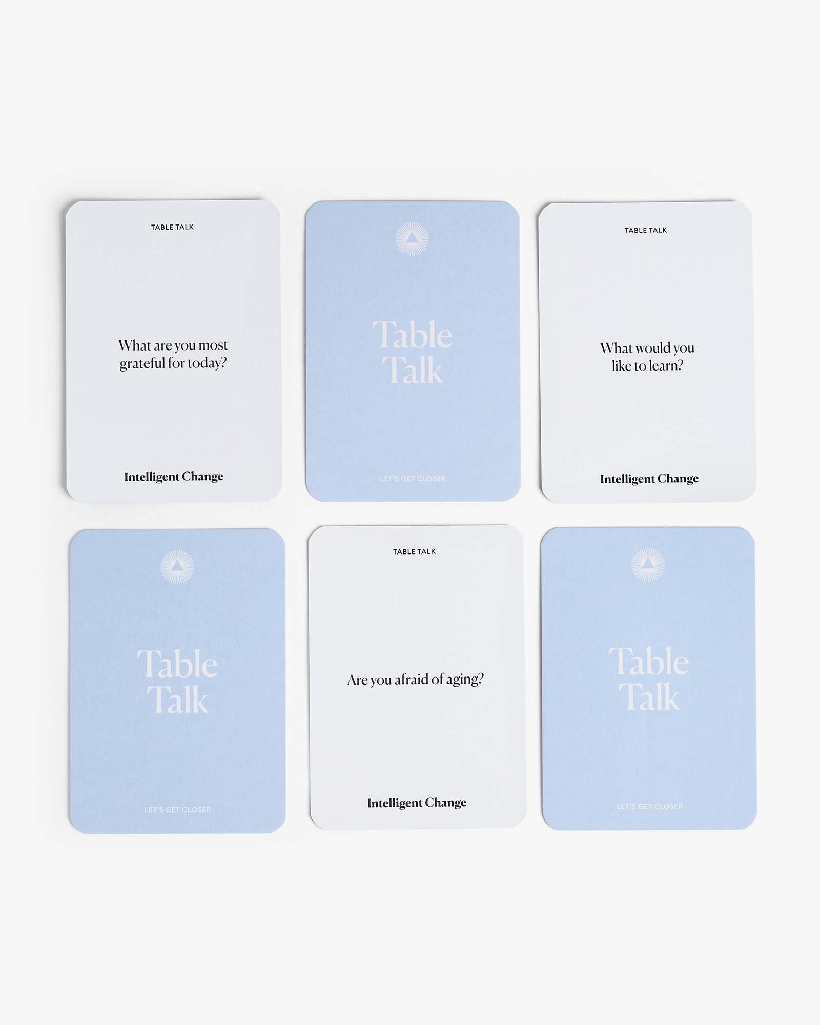  Let's Get Closer: Table Talk - Table Talk by Intelligent Change Intelligent Change Perfumarie