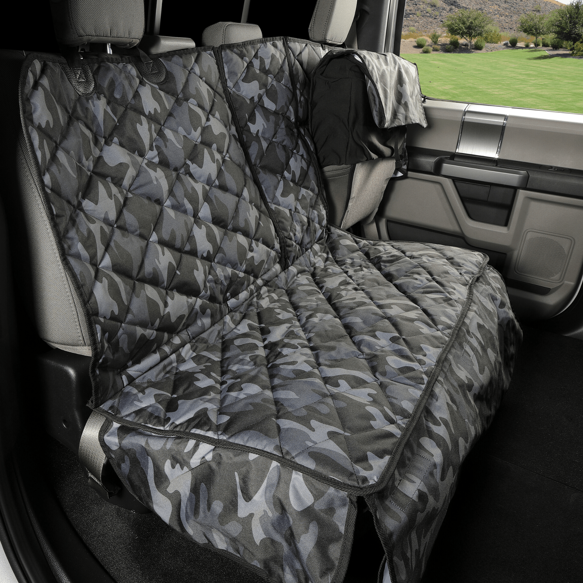  Multi-Function Crew Cab Truck Seat Cover with Hammock by 4Knines® 4Knines® Perfumarie