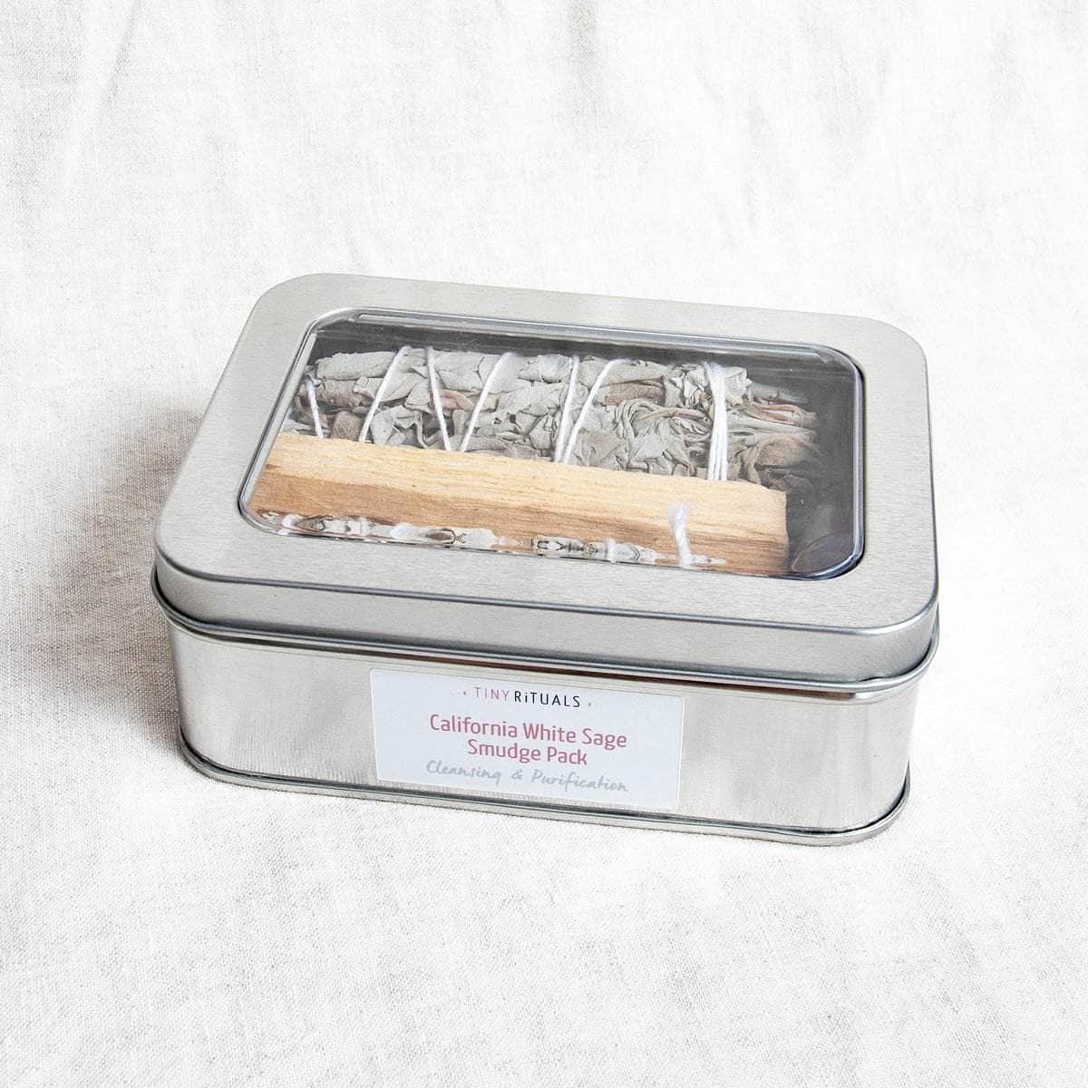  California White Sage Smudge Gift Pack by Tiny Rituals Tiny Rituals Perfumarie