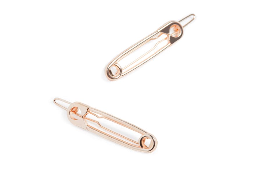  NuMe Safety Pin Hair Clip - Rose Gold by NuMe NuMe Perfumarie