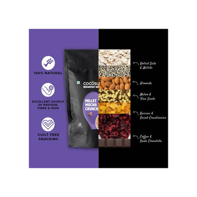  Cocosutra Millet Mocha Crunch Breakfast Granola by Distacart Distacart Perfumarie