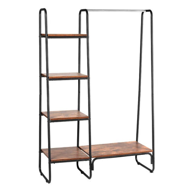  Wardrobe Closet Organizer Smart Sturdy Strong Load Capacity Clothes Storage Rack BlakOutlet Perfumarie