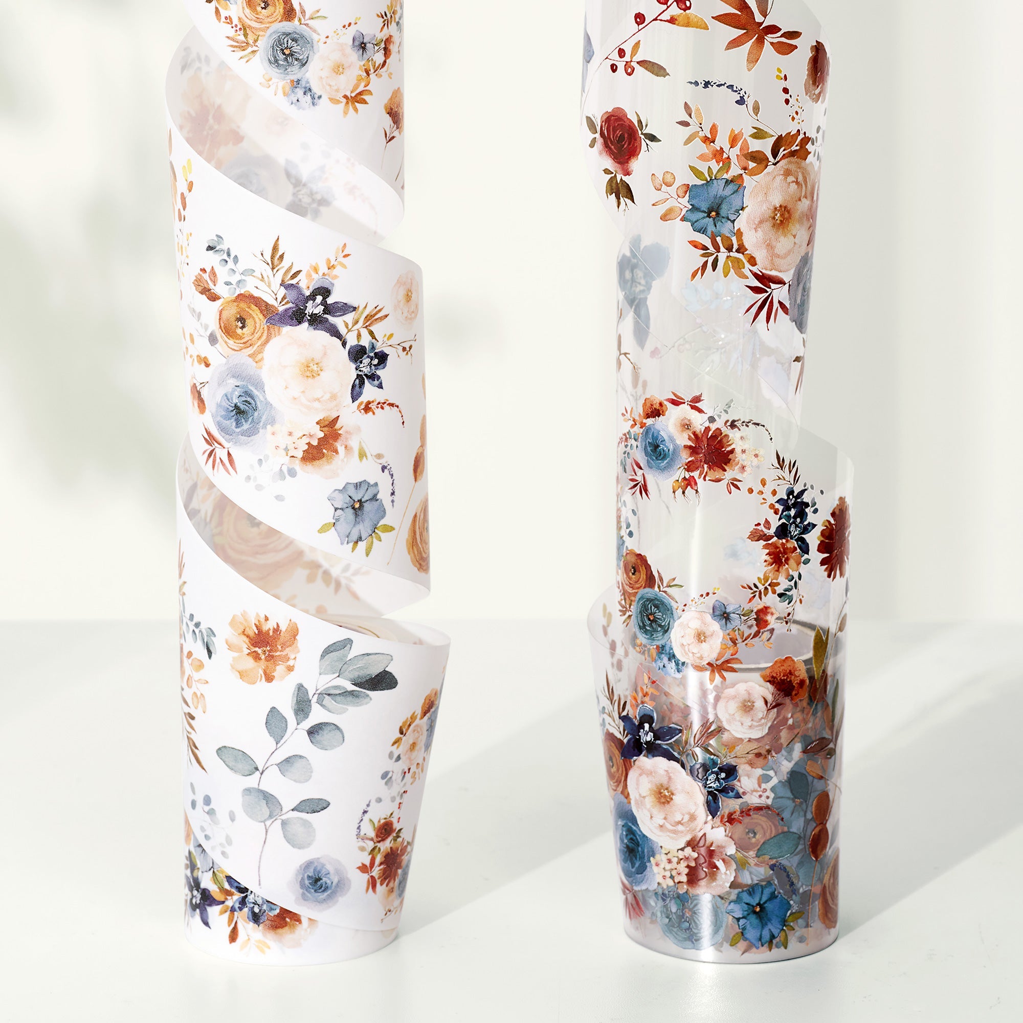  Dusty Blue & Cinnamon Wide Washi / PET Tape by The Washi Tape Shop The Washi Tape Shop Perfumarie