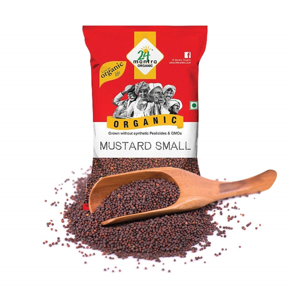  24 Mantra Organic Mustard Seeds (Small) by Distacart Distacart Perfumarie