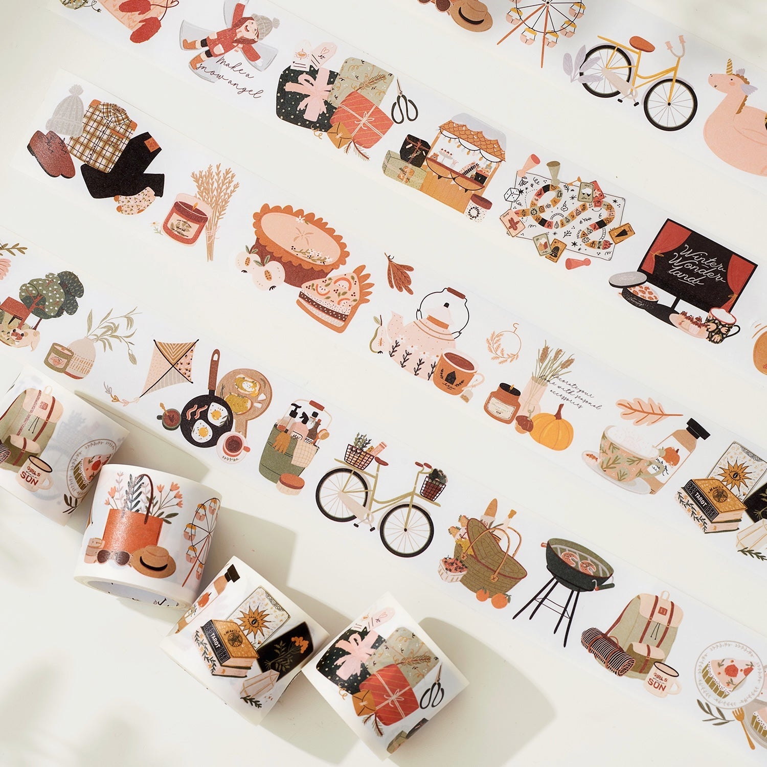  Four Seasons Washi Tape Sticker Set by The Washi Tape Shop The Washi Tape Shop Perfumarie