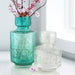  9" Tall Marine Glass Vase Inspired Atelier Perfumarie