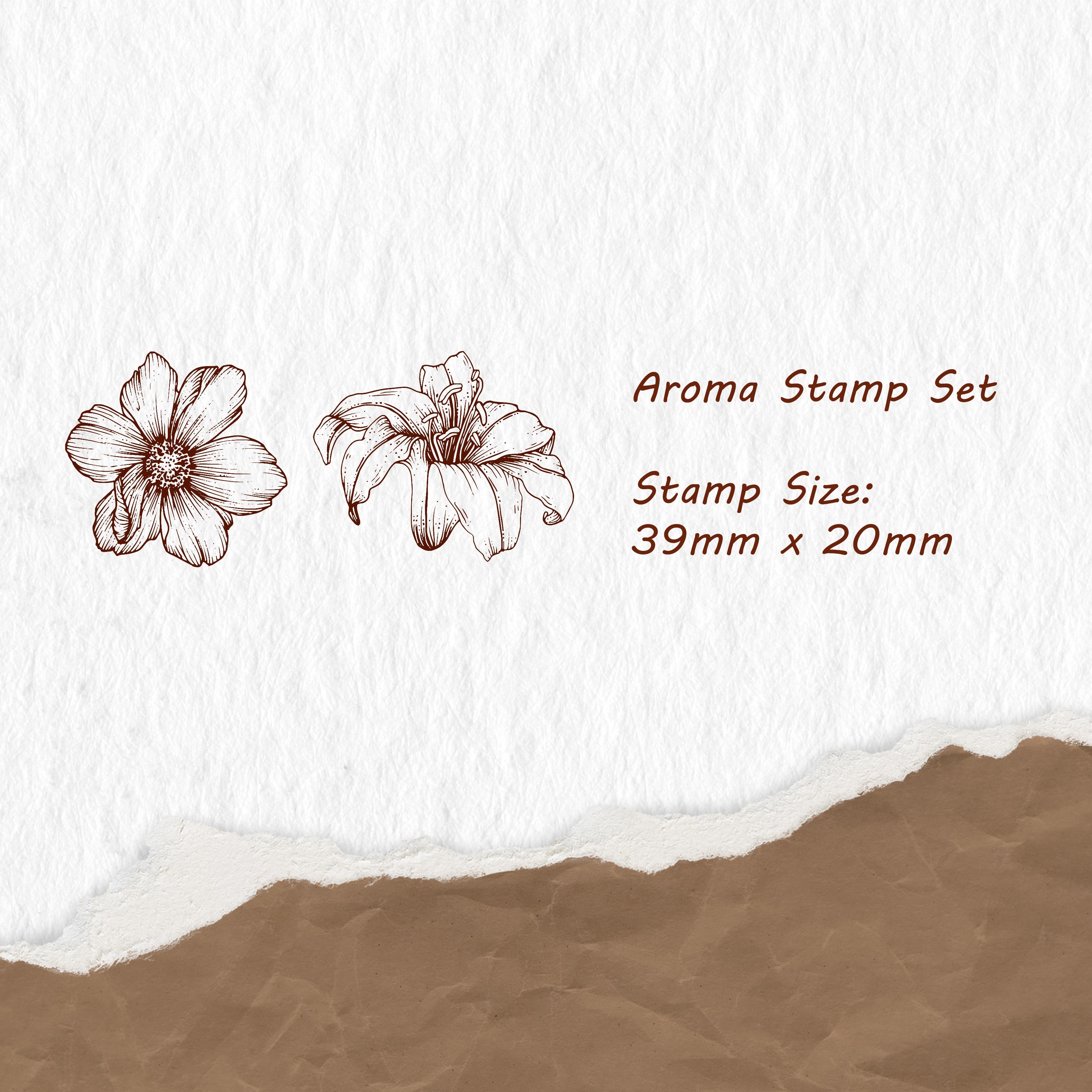  Aroma Stamp Set by The Washi Tape Shop The Washi Tape Shop Perfumarie