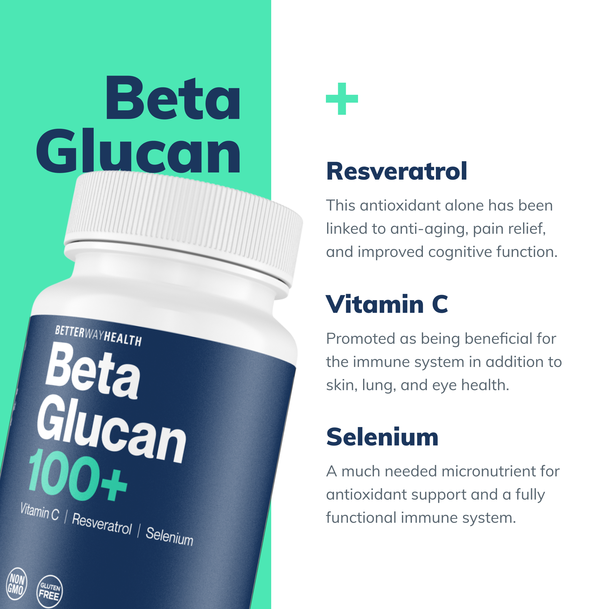  Beta Glucan 100+ by Better Way Health Better Way Health Perfumarie