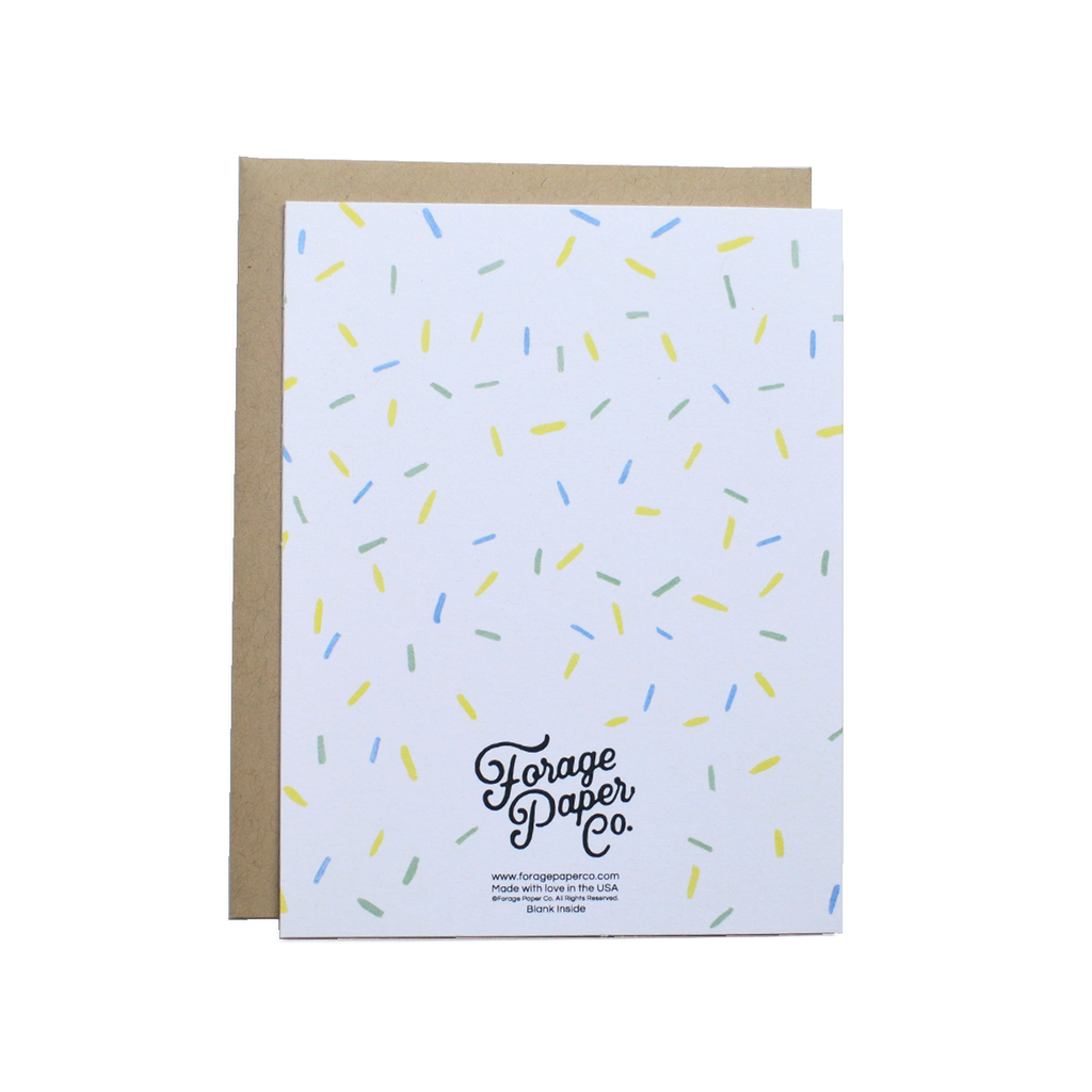  Ice Cream Cone by Forage Paper Co. Forage Paper Co. Perfumarie